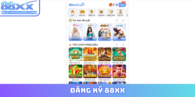 Đăng ký 88XX
